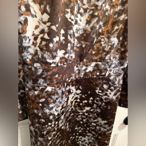 Prologue Women's Patterned Brown Midi Dress - Picture 9 of 9